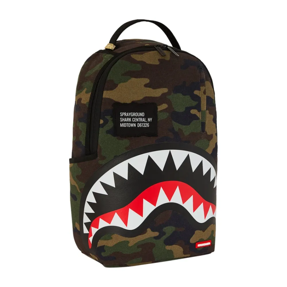 Tasker<SPRAYGROUND Shark Central Camo DLXS Rygsæk Multifarvet