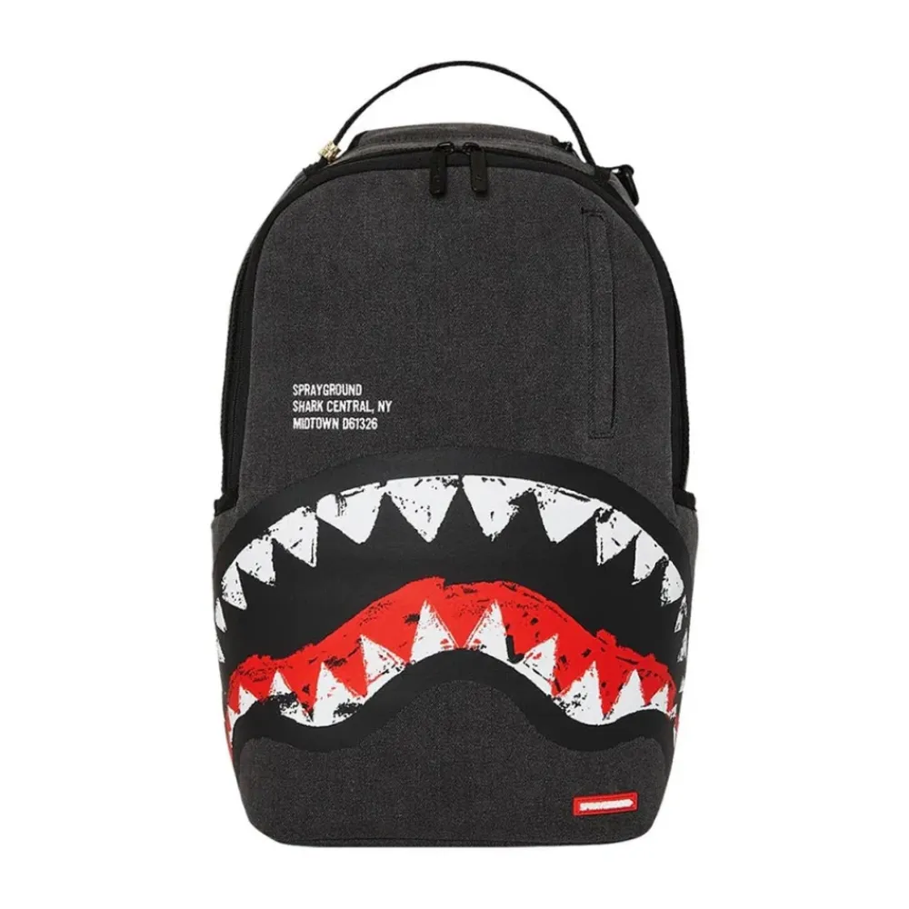 Tasker^SPRAYGROUND Shark Central Painted Dlxs Rygsæk Multifarvet
