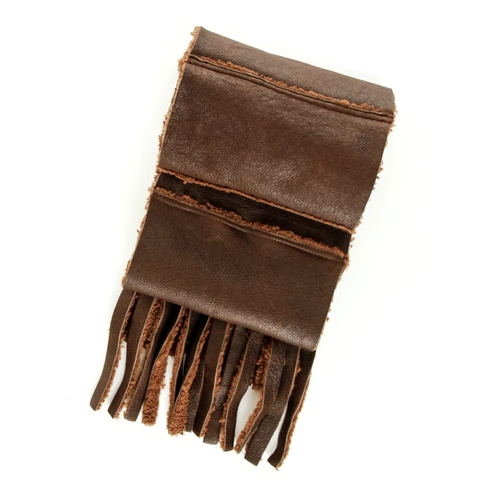 Halstørklæder Og Tørklæder<Our Legacy Shearling Scarf Brun