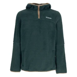 Fleece<Columbia Sherpa Anorak Pullover Ancient Fossil Grøn
