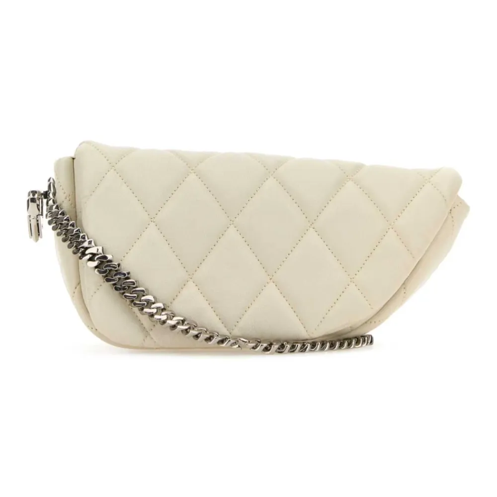 Bæltetasker^Burberry Shield Lock Skuldertaske Hvid