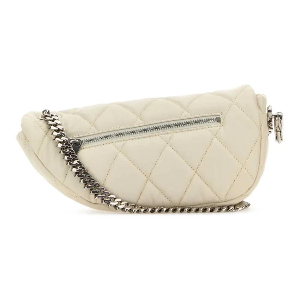 Bæltetasker^Burberry Shield Lock Skuldertaske Hvid
