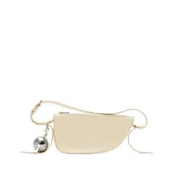 Bæltetasker<Burberry Shield Sling Mini Pearl Taske Beige