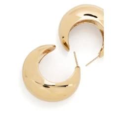 Smykker^Isabel Marant Shiny Crescent Earrings Gul