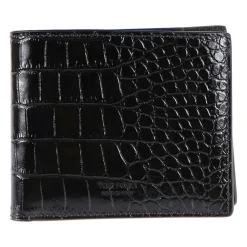 Punge & Kortholder^Tom Ford Shiny Printed Croc Exotic T Line Wallet Sort