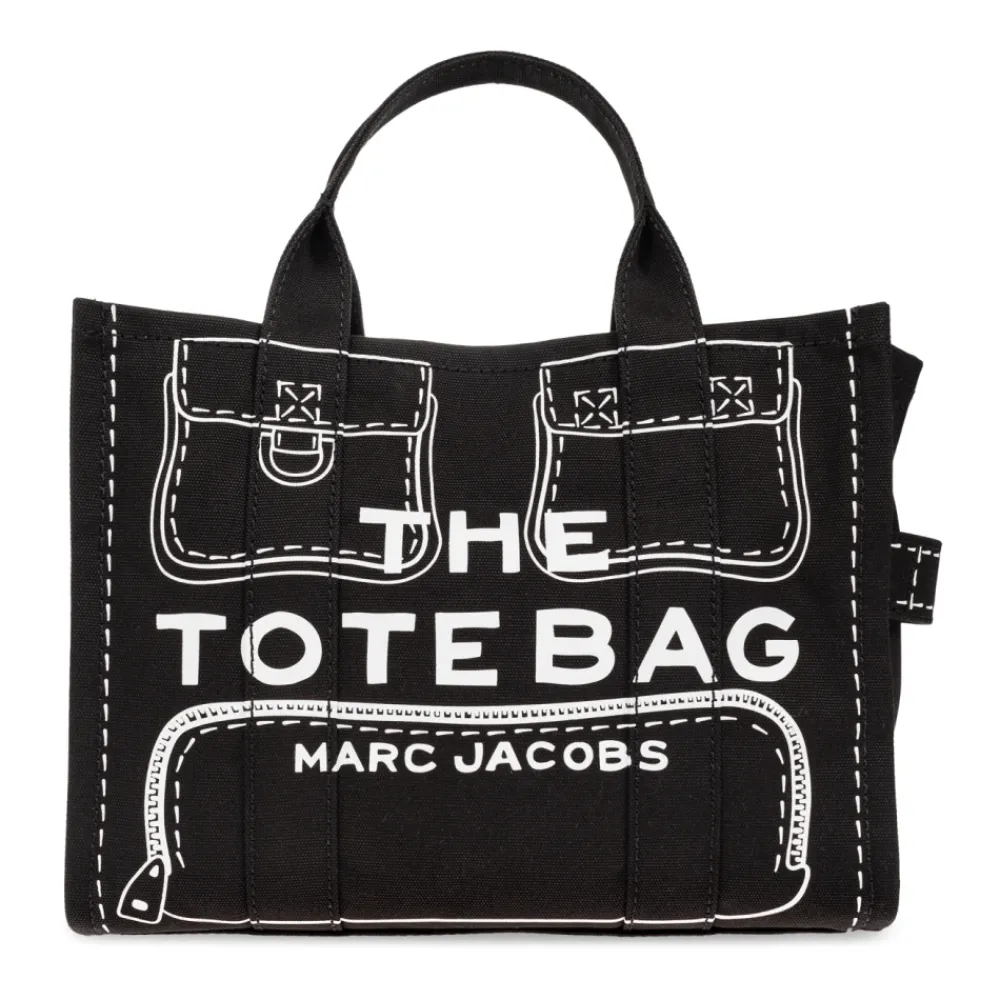 Indkøbstasker<Marc Jacobs Shopper taske 'The Tote Bag' Sort