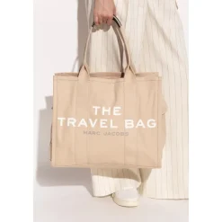 Indkøbstasker^Marc Jacobs Shopper taske The Travel Bag Beige
