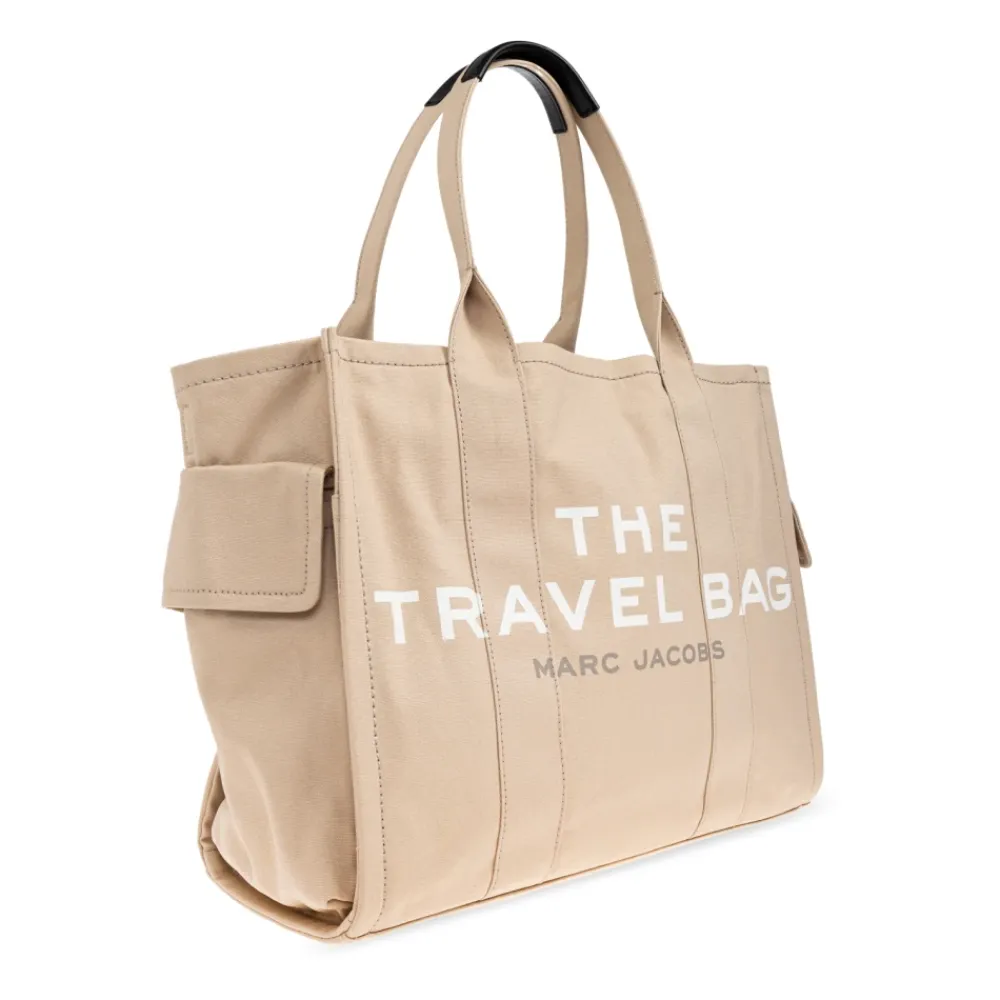 Indkøbstasker^Marc Jacobs Shopper taske The Travel Bag Beige