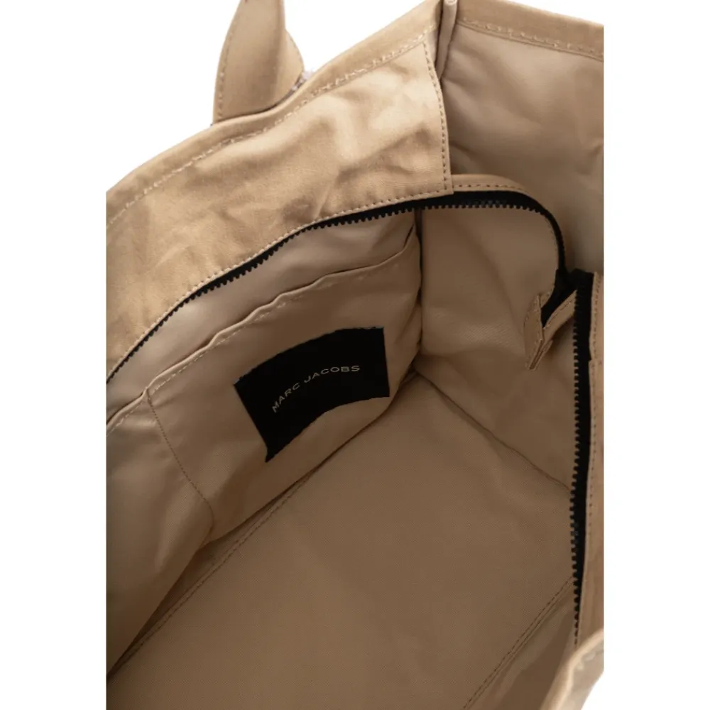 Indkøbstasker^Marc Jacobs Shopper taske The Travel Bag Beige