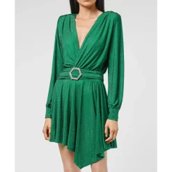Kjoler<Philipp Plein Short Dress Grøn
