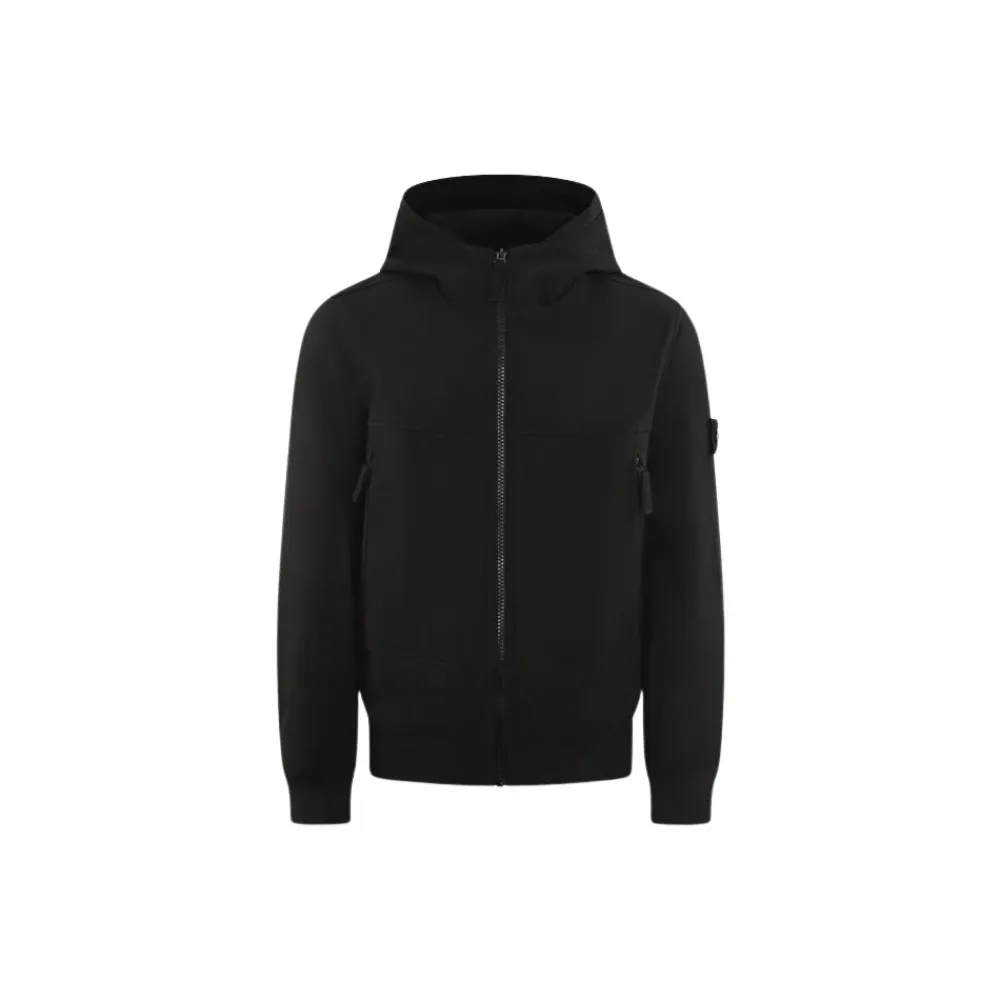 Jakker^Stone Island Short Parka Sort