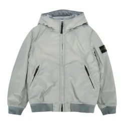 Jakker<Stone Island Short Parka Grå