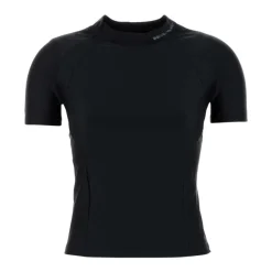 T-Shirts & Toppe^T by Alexander Wang Short Sleeve Rashguard Top Sort