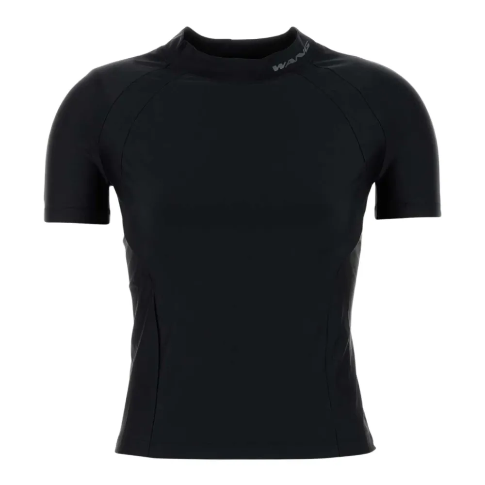 T-Shirts & Toppe^T by Alexander Wang Short Sleeve Rashguard Top Sort