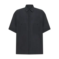 Skjorter^UMA WANG Short Sleeve Shirt Blå