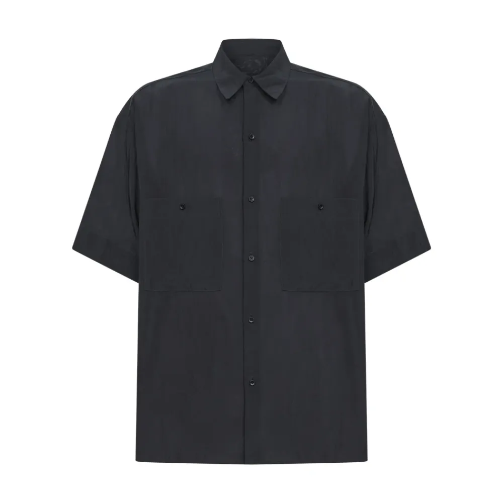 Skjorter^UMA WANG Short Sleeve Shirt Blå