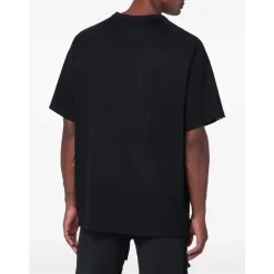 T-Shirts & Toppe<Y-3 Short Sleeve Tee 3-Stripes Sort