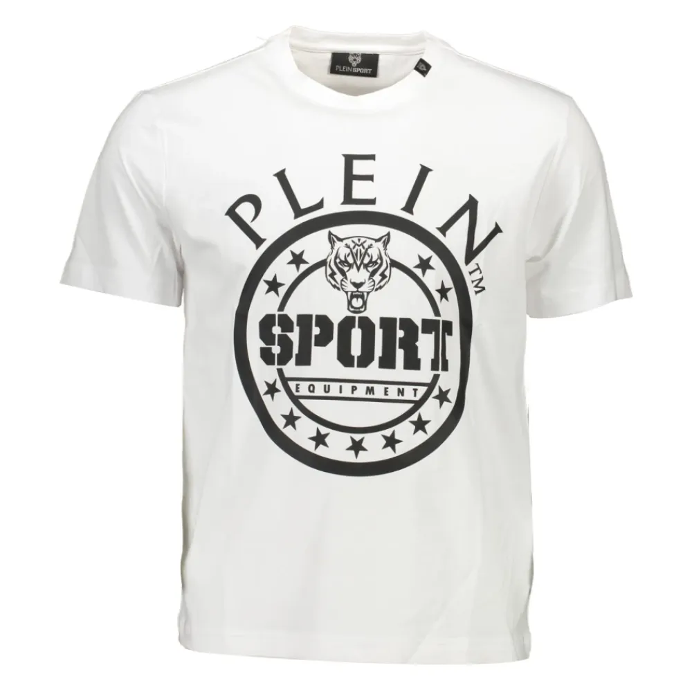 T-Shirts & Toppe^Plein Sport Short Sleeve T-Shirt Hvid