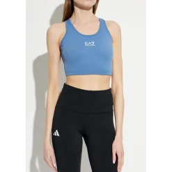 T-Shirts & Toppe<Emporio Armani EA7 Short Træningstop Blå