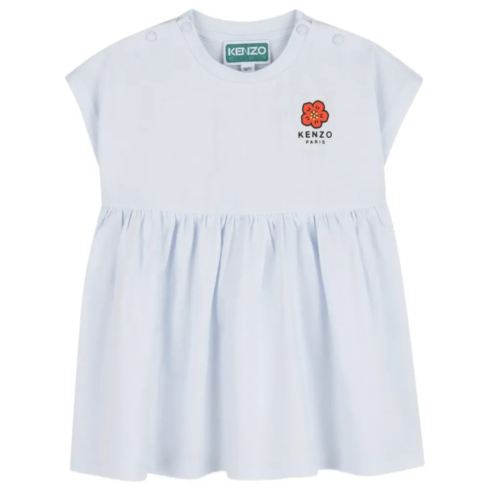 Kjoler & Nederdele^Kenzo Short-sleeve Puff Skirt Dress Blå