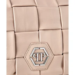 Skuldertasker^Philipp Plein Shoulder Bag Hexagon Beige