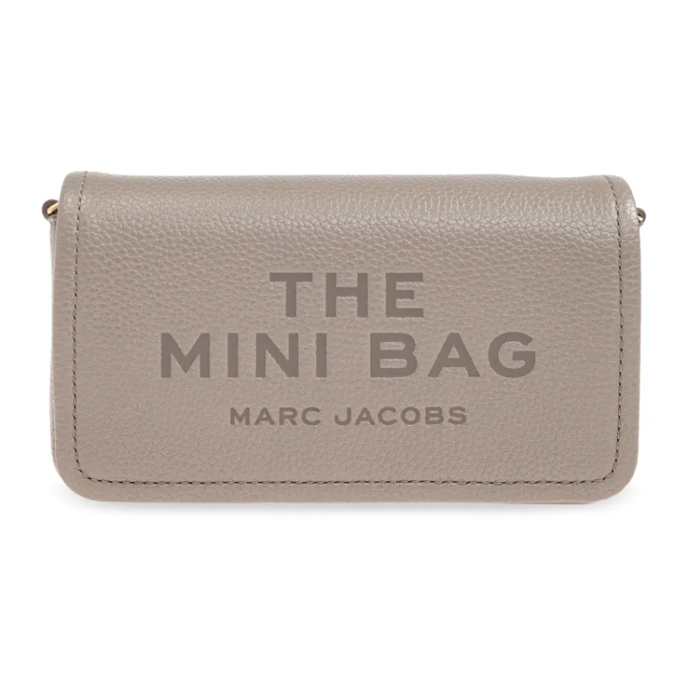 Clutch<Marc Jacobs Shoulder Bag The Mini Marc Beige