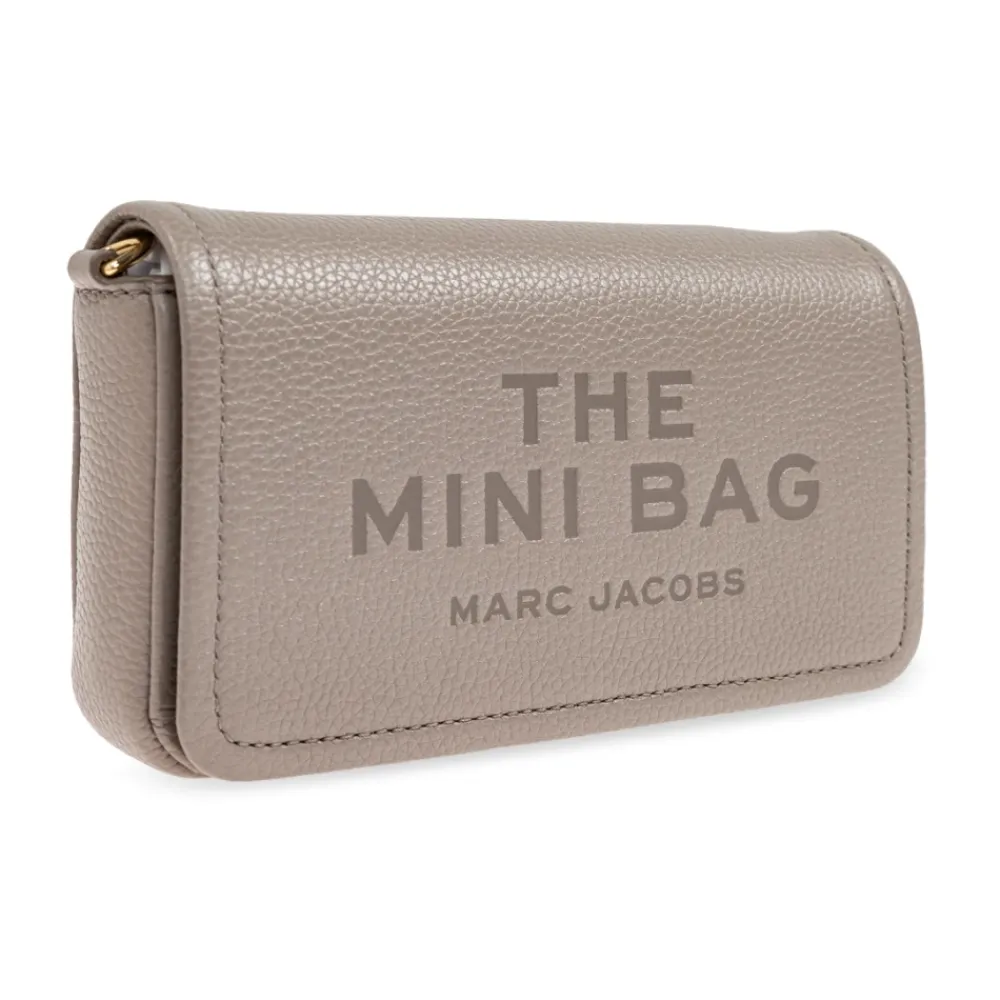Clutch<Marc Jacobs Shoulder Bag The Mini Marc Beige