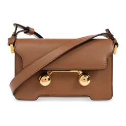 Skuldertasker<Marni Shoulder Bag Trunkaroo Mini Brun