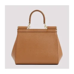 Håndtasker<Dolce & Gabbana Sicily Medium Bag Brun