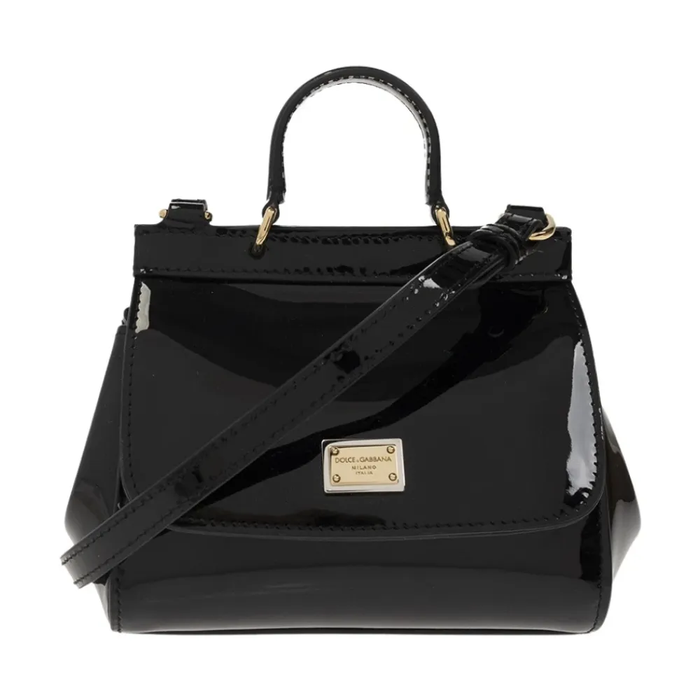 Tasker^Dolce & Gabbana Sicily skuldertaske Sort