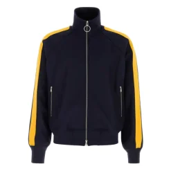 Træningsjakker^1989 STUDIO Side Band Jacket Zip Up Blå