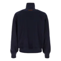 Træningsjakker^1989 STUDIO Side Band Jacket Zip Up Blå