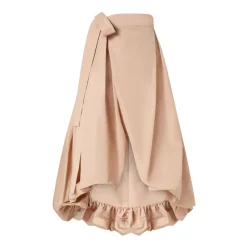 Nederdele<PINKO Side Tie Front Slit Nederdel Pink