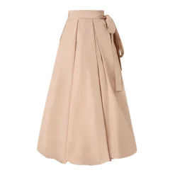 Nederdele<PINKO Side Tie Front Slit Nederdel Pink