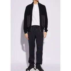 Bukser<Moncler Side-stripe Bukser Blå