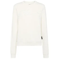 Sweatshirts<Philipp Plein Signature Sweatshirt Beige