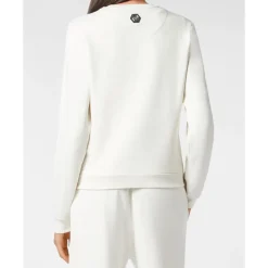 Sweatshirts<Philipp Plein Signature Sweatshirt Beige