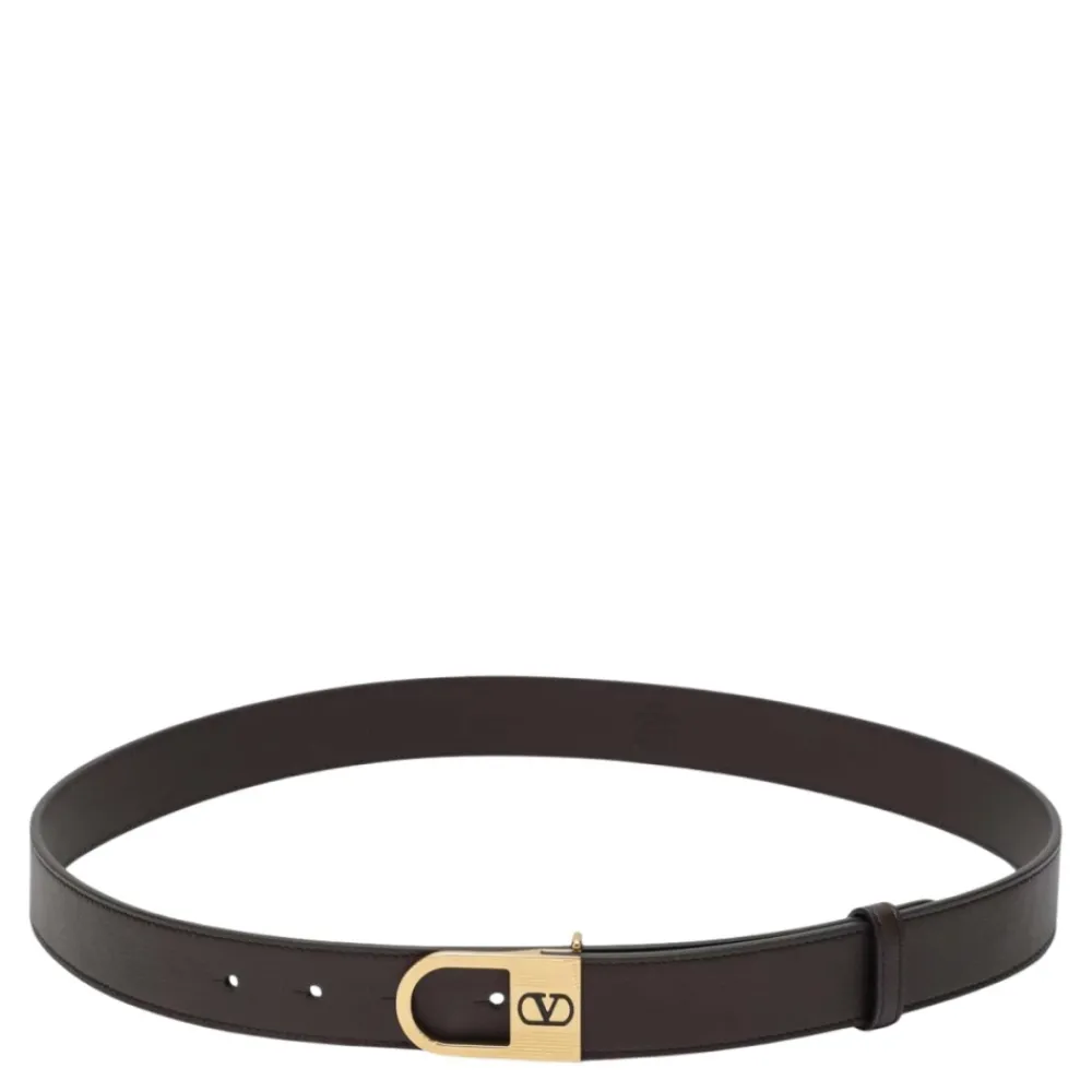 Bælter<Valentino Garavani Signature VLOGO Bælter Brun