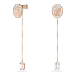 Smykker<Swarovski Signum Dråbe Øreringe Kvinder Rosaguld 5628569 Pink