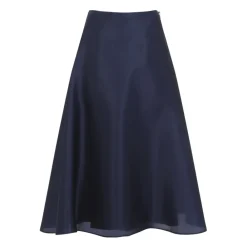 Nederdele^Alberta Ferretti Silke Midi Nederdel Blå