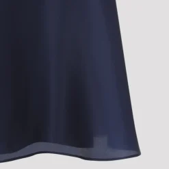 Nederdele^Alberta Ferretti Silke Midi Nederdel Blå