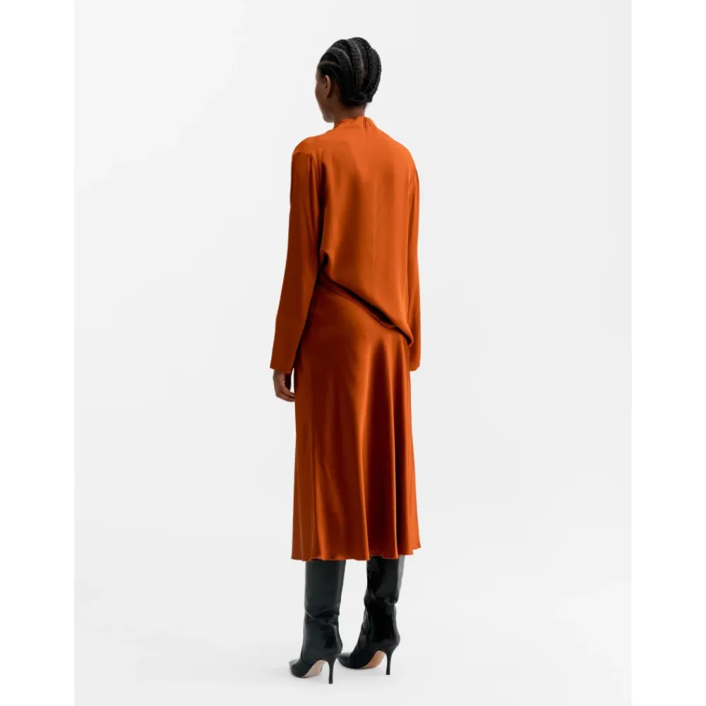 Bluser & Skjorter^Ahlvar Gallery Silkebluse Brun