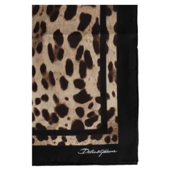 Tørklæder^Dolce & Gabbana Silketørklæde Brun