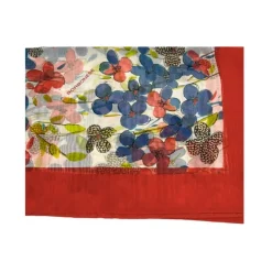 Tørklæder^Borbonese Silky Scarves Rød