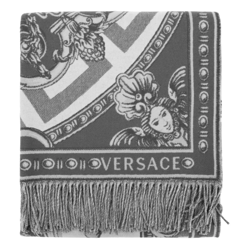 Halstørklæder Og Tørklæder|Tørklæder<Versace Silky Scarves Grå