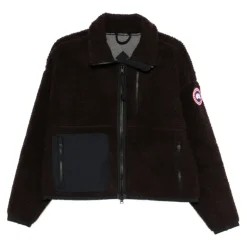 Fleece<Canada Goose Simcoe Fleece Sweater med Lynlås Brun