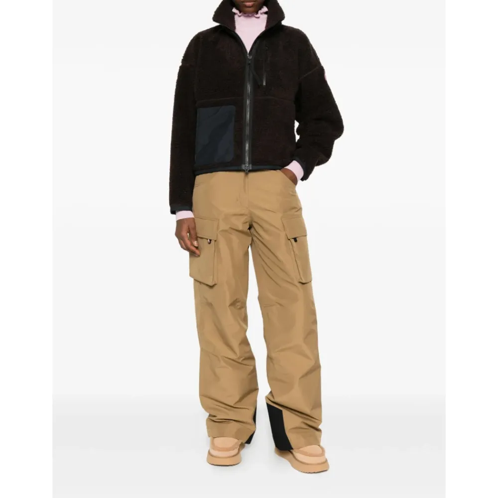 Fleece<Canada Goose Simcoe Fleece Sweater med Lynlås Brun