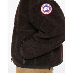 Fleece<Canada Goose Simcoe Fleece Sweater med Lynlås Brun