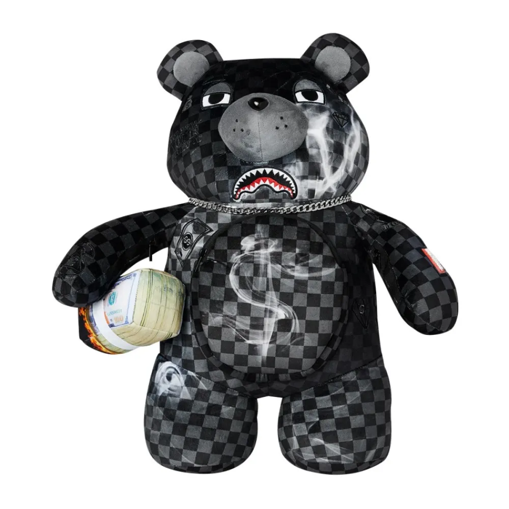 Rygsække<SPRAYGROUND Sip N' Smoke Moneybear Rygsæk Sort