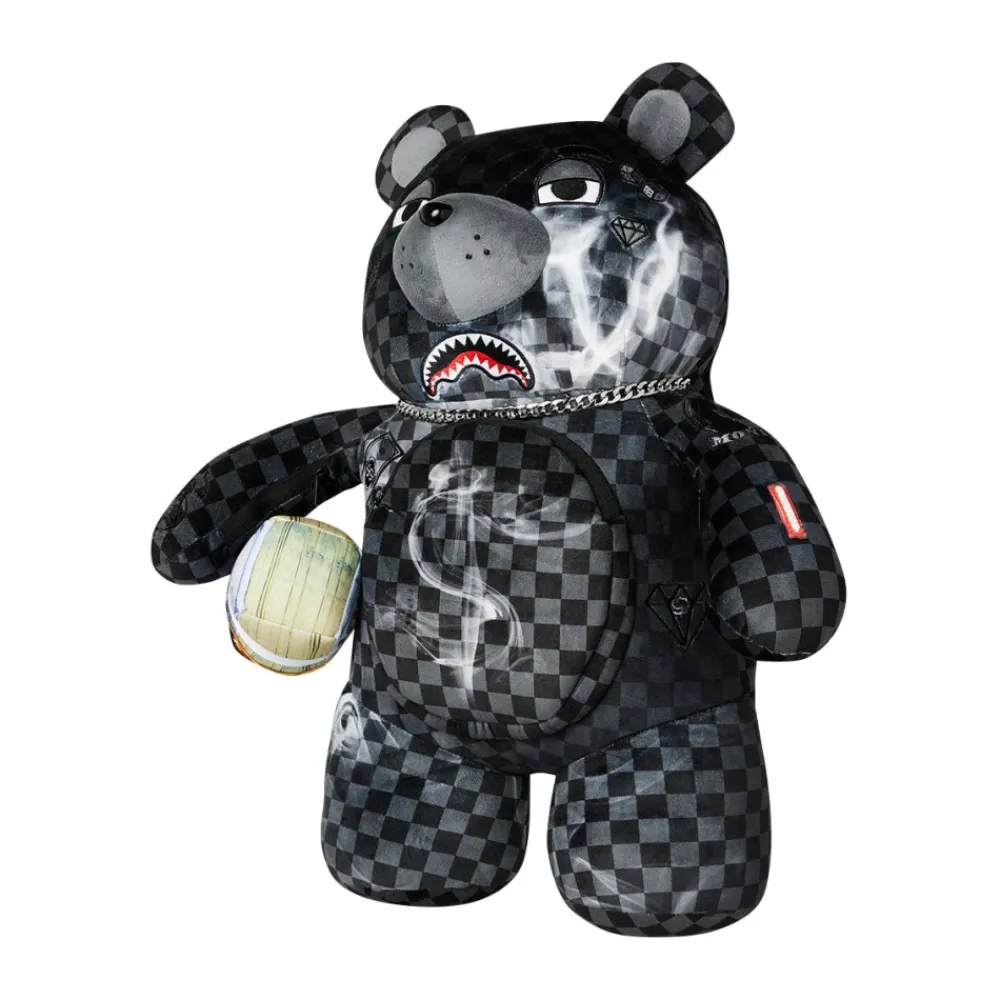 Rygsække<SPRAYGROUND Sip N' Smoke Moneybear Rygsæk Sort